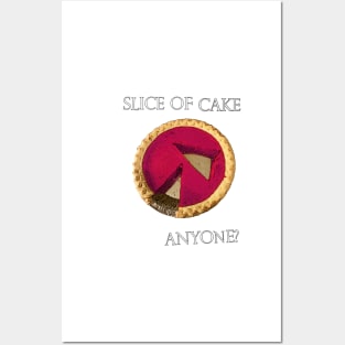 Slice Of Cake Anyone OCD Posters and Art